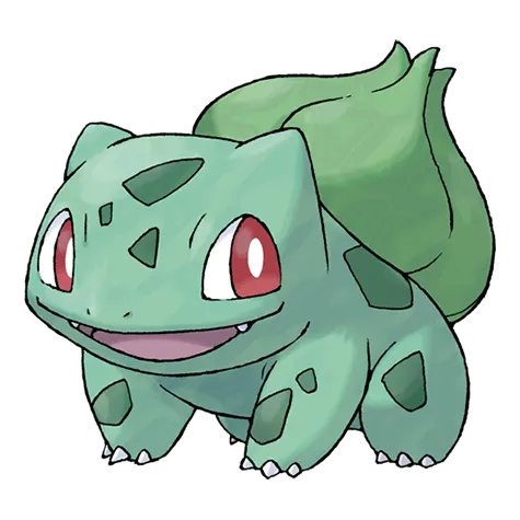 Bulbasaur - Grass/Poison type Pokémon #1, official artwork