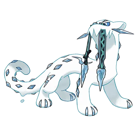 Chien-Pao - Dark / Ice type Pokémon #1002