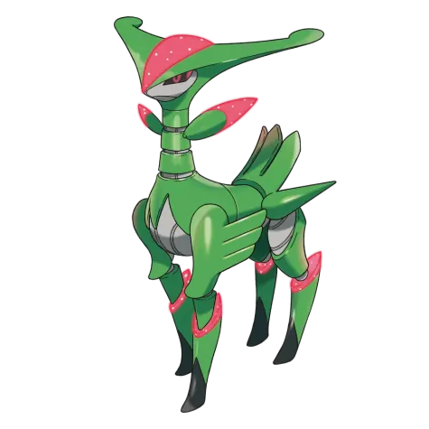 Iron Leaves - Grass / Psychic type Pokémon #1010