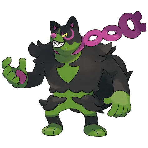 Okidogi - Poison / Fighting type Pokémon #1014