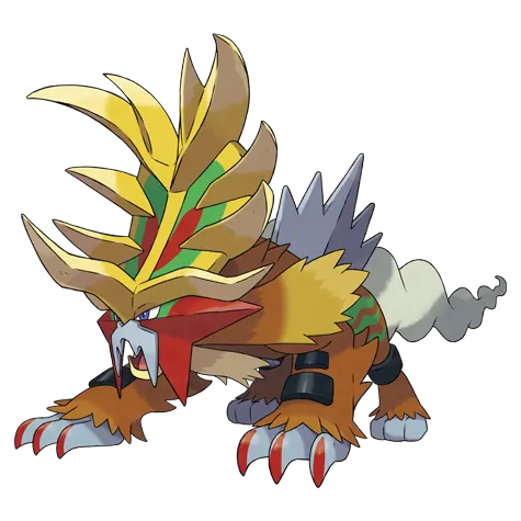 Gouging Fire - Fire / Dragon type Pokémon #1020