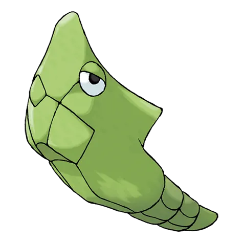 Metapod - Bug type Pokémon #11, official artwork