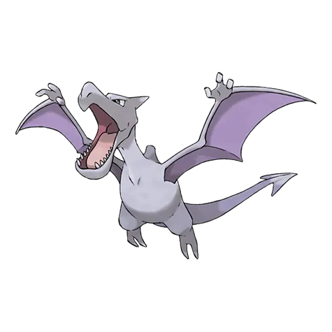 Aerodactyl - Rock/Flying type Pokémon #142, official artwork