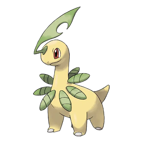 Bayleef - Grass type Pokémon #153, official artwork