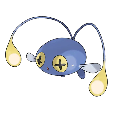 Chinchou - Water/Electric type Pokémon #170, official artwork