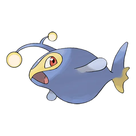 Lanturn - Water/Electric type Pokémon #171, official artwork