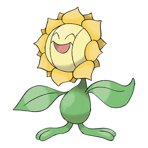 Sunflora - Grass type Pokémon #192