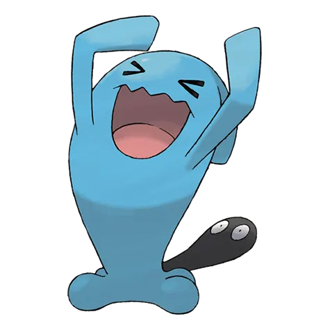 Wobbuffet - Psychic type Pokémon #202