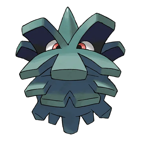 Pineco - Bug type Pokémon #204, official artwork