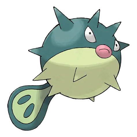 Qwilfish - Water / Poison type Pokémon #211
