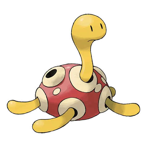 Shuckle - Bug/Rock type Pokémon #213, official artwork