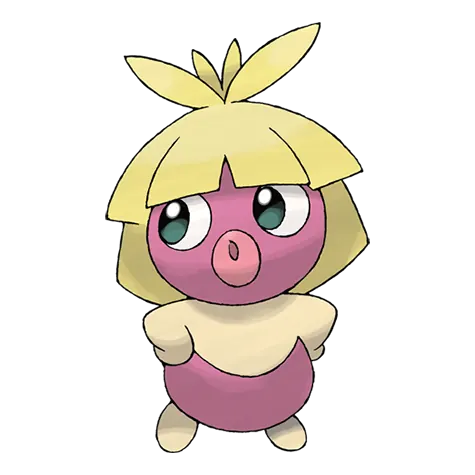 Smoochum - Ice/Psychic type Pokémon #238, official artwork