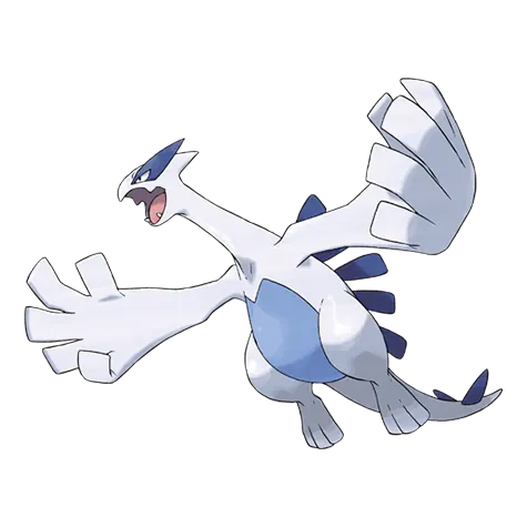 Lugia - Psychic/Flying type Pokémon #249, official artwork