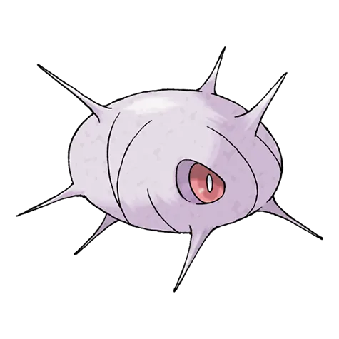 Cascoon - Bug type Pokémon #268, official artwork