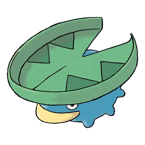 Lotad - Water/Grass type Pokémon #270, official artwork