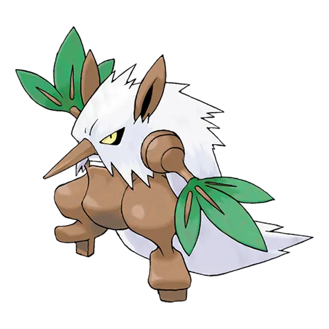 Shiftry - Grass / Dark type Pokémon #275