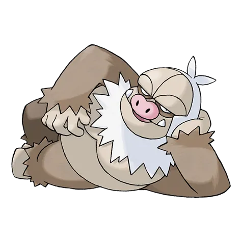 Slaking - Normal type Pokémon #289
