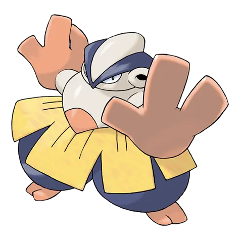 ハリテヤマ - かくとう type Pokémon #297