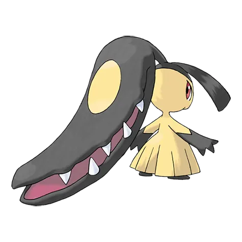 Mawile - Steel/Fairy type Pokémon #303, official artwork