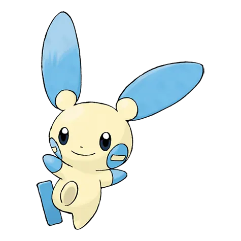 Minun - Electric type Pokémon #312