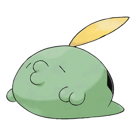 Gulpin - Poison type Pokémon #316, official artwork