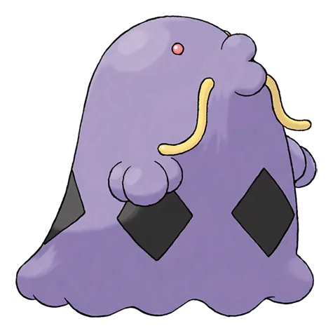 Swalot - Poison type Pokémon #317, official artwork