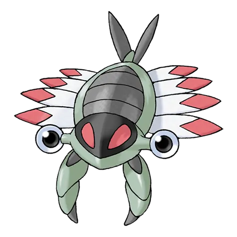 Anorith - Rock/Bug type Pokémon #347, official artwork