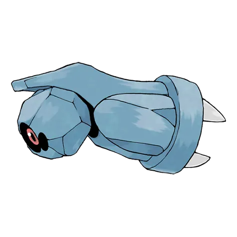 Beldum - Steel/Psychic type Pokémon #374, official artwork