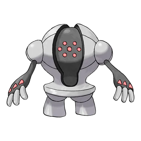 Registeel - Steel type Pokémon #379, official artwork