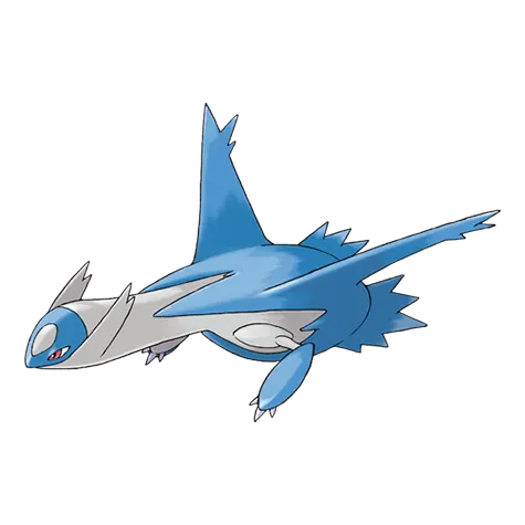 Latios - Dragon/Psychic type Pokémon #381, official artwork