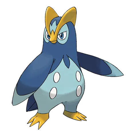 Prinplup - Water type Pokémon #394, official artwork