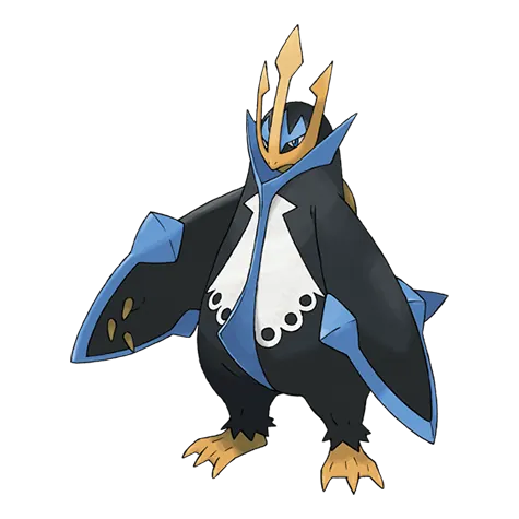 Empoleon - Water/Steel type Pokémon #395, official artwork