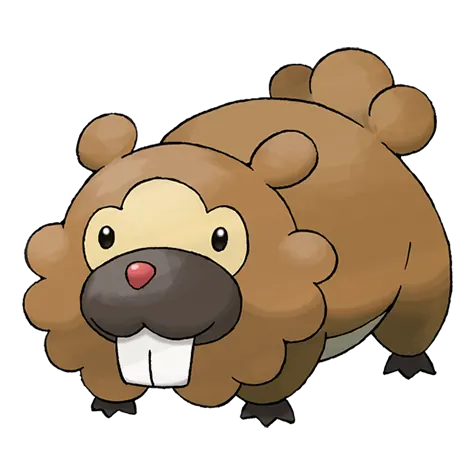 Bidoof - Normal type Pokémon #399, official artwork