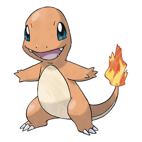 Charmander - Fire type Pokémon #4, official artwork