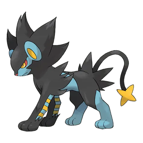 Luxray - Electric type Pokémon #405, official artwork