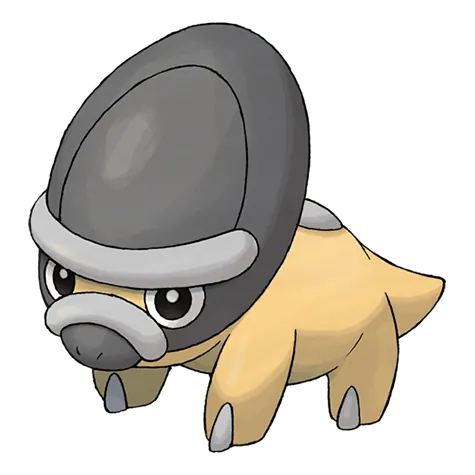 Shieldon - Rock / Steel type Pokémon #410