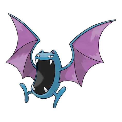 Golbat - Poison/Flying type Pokémon #42, official artwork