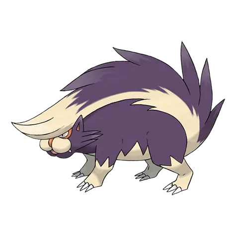 Skuntank - Poison / Dark type Pokémon #435
