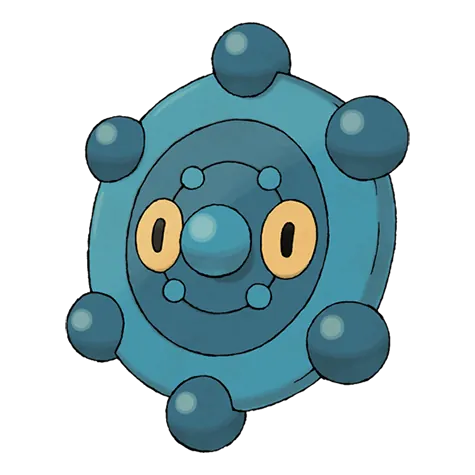 Bronzor - Steel/Psychic type Pokémon #436, official artwork