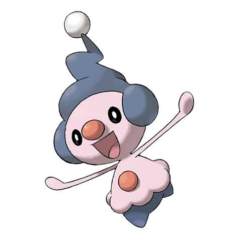 Mime Jr. - Psychic/Fairy type Pokémon #439, official artwork