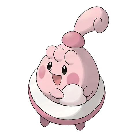 Happiny - Normal type Pokémon #440, official artwork