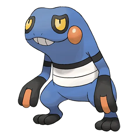 Croagunk - Poison / Fighting type Pokémon #453