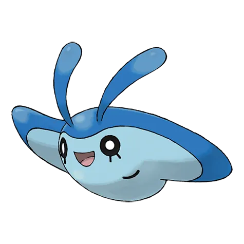 Mantyke - Water/Flying type Pokémon #458, official artwork