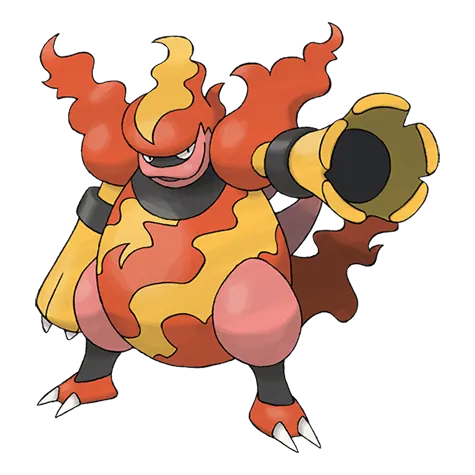 Magmortar - Fire type Pokémon #467
