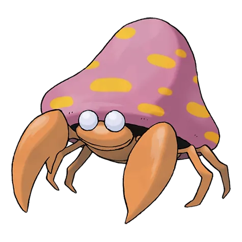 Parasect - Bug/Grass type Pokémon #47, official artwork