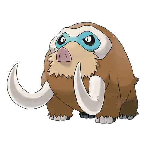 Mamoswine - Ice / Ground type Pokémon #473