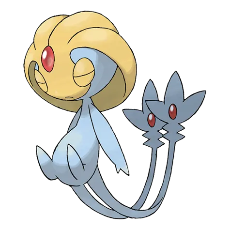 Uxie - Psychic type Pokémon #480, official artwork