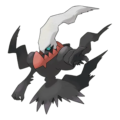Darkrai - Dark type Pokémon #491, official artwork
