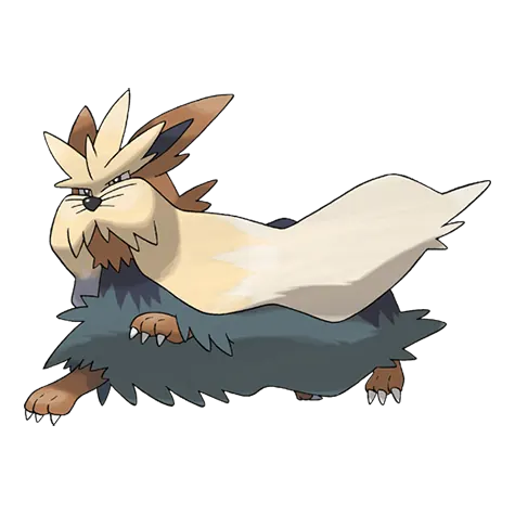 Stoutland - Normal type Pokémon #508, official artwork