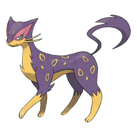 Liepard - Dark type Pokémon #510, official artwork